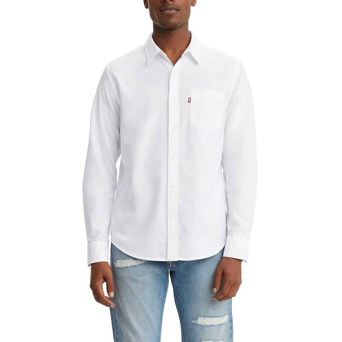 Levi’s Men's Classic One Pocket Button Up Shirt SZ S