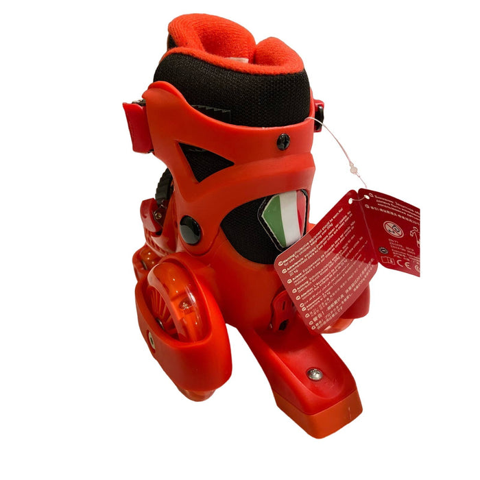 Babyshoppen Chipolino Ferrari skates helmet and protectors sporting gear