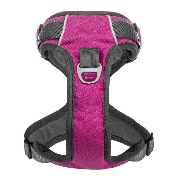 Embark Adventure No Pull Dog Harness - Pink, Medium Size Pet Safety