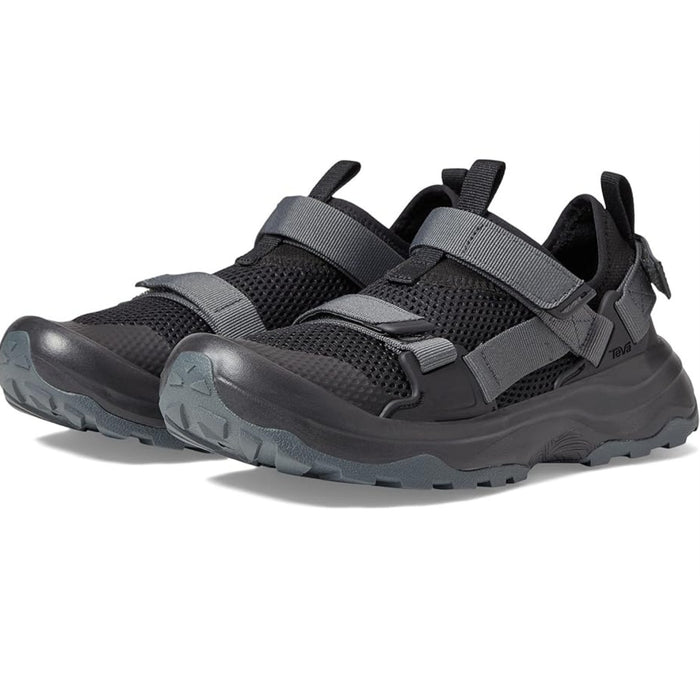 Teva Women's Outflow Universal Sandals, Size 8, Black and Gray Shoes