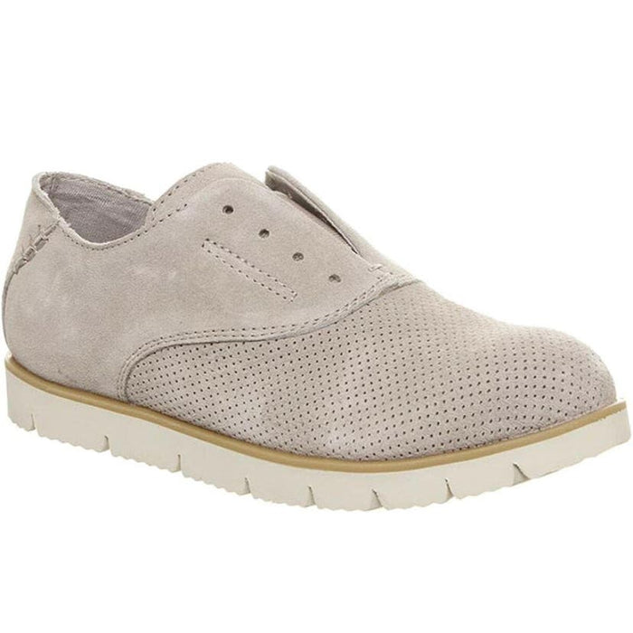 BEARPAW Women's Haven Slip-On Shoe - Grey, Size 8 Suede Upper