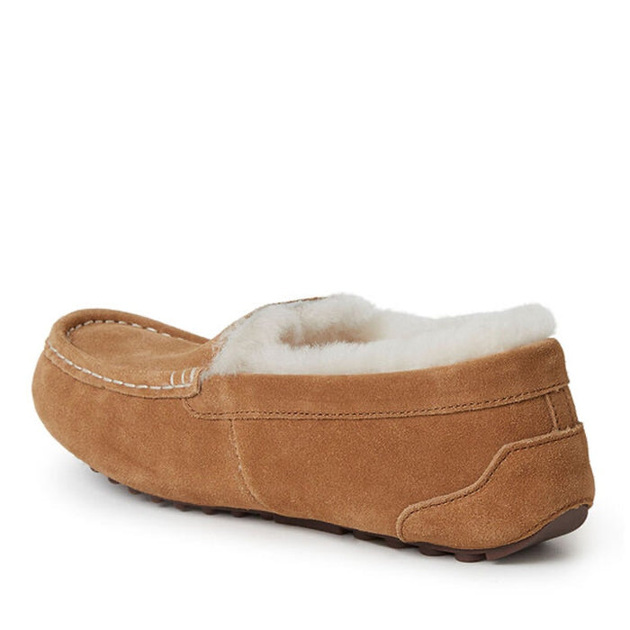 Women's Fireside by Dearfoams Mel Genuine Shearling Moccasin: Comfort, SZ 12W