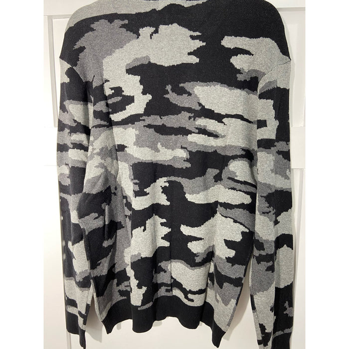 "Kenneth Cole Men's Camouflage Sweater - Large - Mens 171"