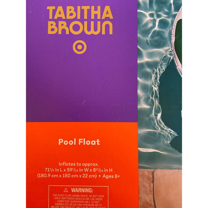 Inflatable Palm Pool Float - Tabitha Brown water sports