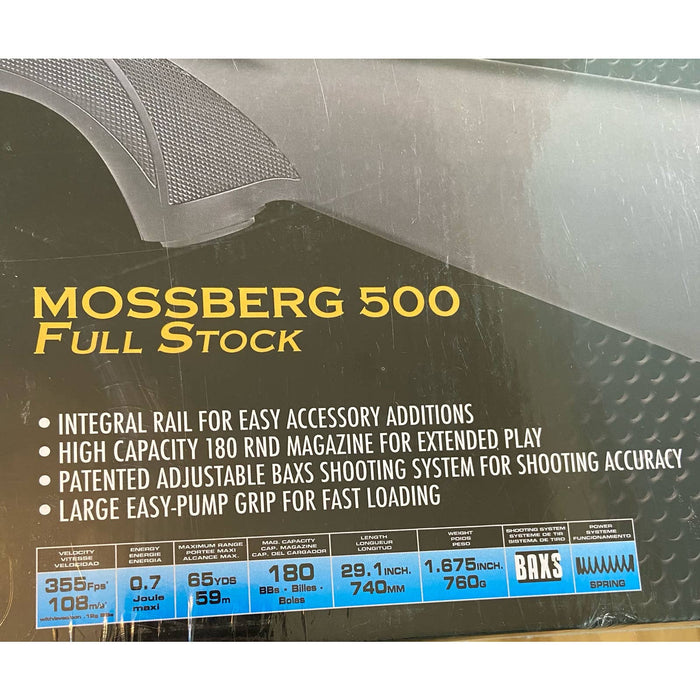 Mossberg Tactical Spring Powered Airsoft Shotgun and Compact .45 Pistol Kit