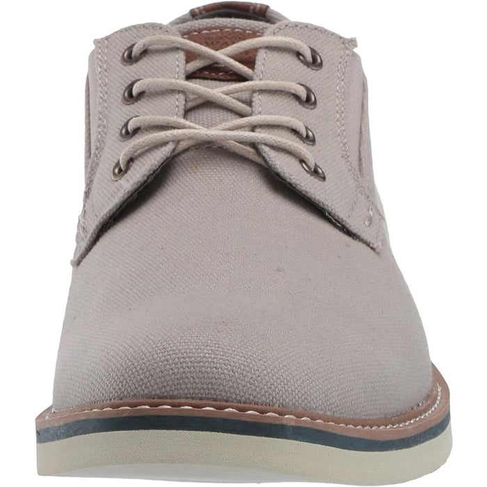 Nunn Bush Men's Barklay Canvas Oxford Lace-Up SZ 8.5 Comfort Gel Footbed