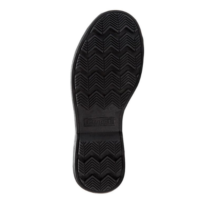 Propet Women's Lumi Ankle Zip Snow Boot, Black/White, Size 6.5 XX-Wide US