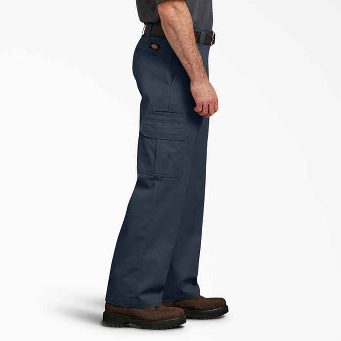 Dickies Flex Relaxed Fit Cargo Pants * Size 44X32, Blue work pants mss7