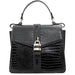 Call It Spring one size / Black Eco-Chic Statement: Call It Spring Black Medallion Top Handle Bag