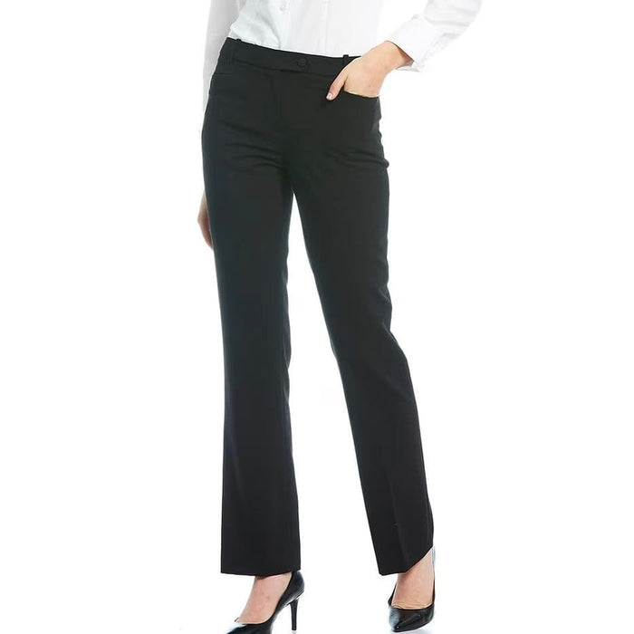 Calvin Klein 6 / Black Calvin Klein Mid Rise Modern Fit Tapered Leg Pants* Women's Size 6 MSRP $89 W837