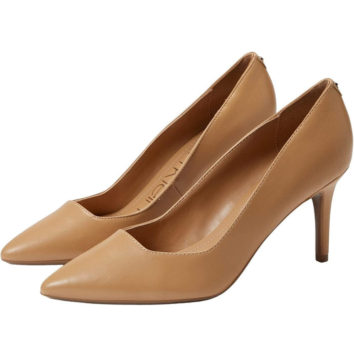 Calvin Klein Shoes 7M / Beige Calvin Klein Women's Beige Pointed Toe Pumps Size 7M Mid Heel Elegant