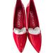 Calvin Klein Shoes Calvin Klein Women's Red Patent Leather Stiletto Pumps Size 9