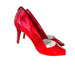 Calvin Klein Shoes Calvin Klein Women's Red Patent Leather Stiletto Pumps Size 9