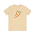 Light yellow Garden Fresh Graphic short-sleeve tee with carrot print