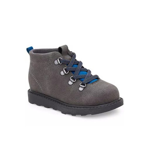 Carter's 12 / Gray / Leather "Carter's Toddler Boys Donnie Boots, Stylish & Sturdy, Size 12, Grey - $30 MSRP