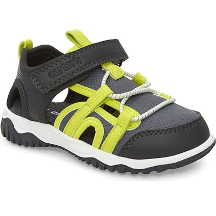 Carter's 4 / Grey/Yellow "Carter's Toddler Boys Mteor Sport Shoes, Size 4, Grey - $30 MSRP"