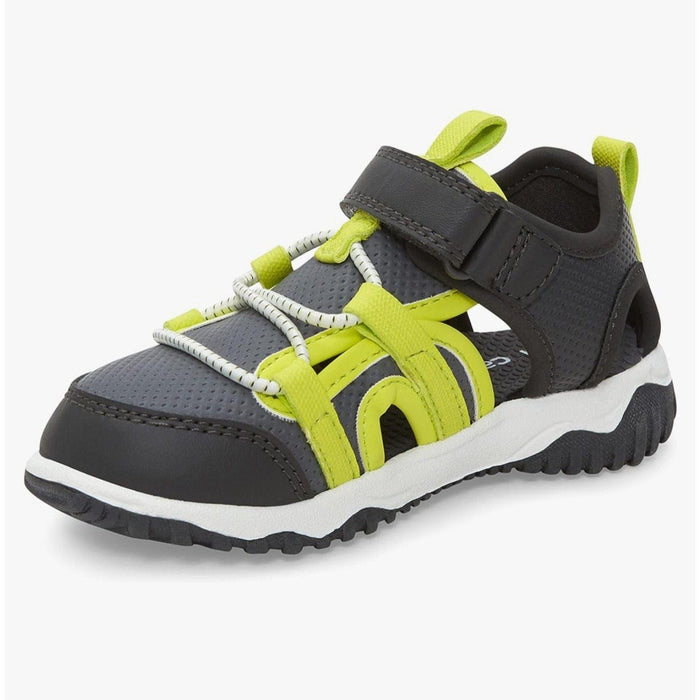 Carter's 4 / Grey/Yellow "Carter's Toddler Boys Mteor Sport Shoes, Size 4, Grey - $30 MSRP"