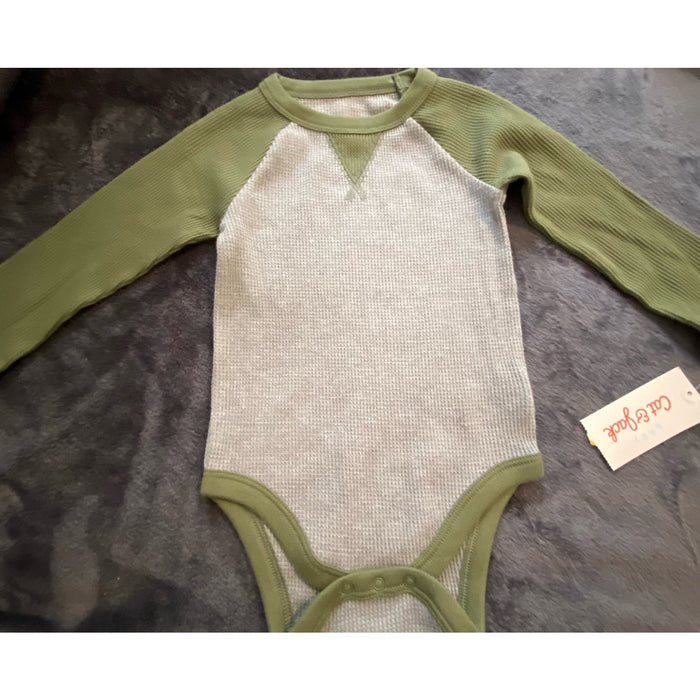 Cat & Jack 12 months / multi Cat & Jack 12 Month Long Sleeve One Piece Union Suit - Nature Colors * k331