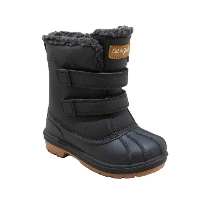 Cat & Jack 5 / Black Cat & Jack Toddler Denver Winter Boots - Black, Size 5