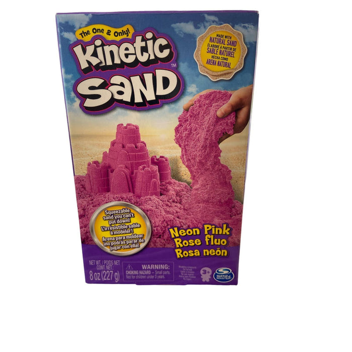 Set of 3 Kinetic Moldable Sand, Squeezable, 8.0 oz toys