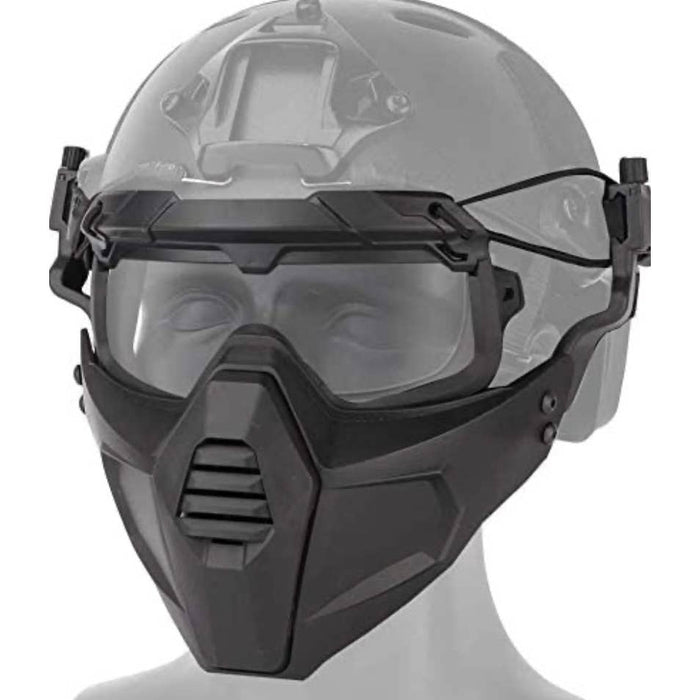 Atairsoft Paintball Half Face Mask and Goggles Set