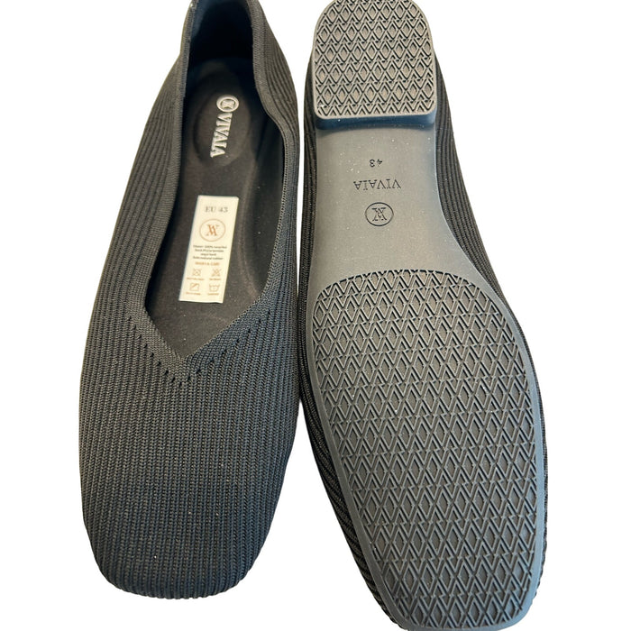 VIVAIA Margot 2.0 Square Flats for Women - Size 11, All-Day Comfort Arch Support