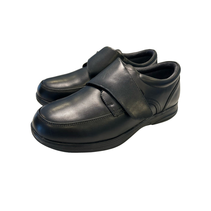 Anodyne No. 28 Casual Oxford – Black, Size 10, Extra Wide, Orthopedic-Friendly