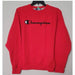 Champion 2XL / Red Champion Men's Red Crewneck Sweatshirt, Size 2XL MS528