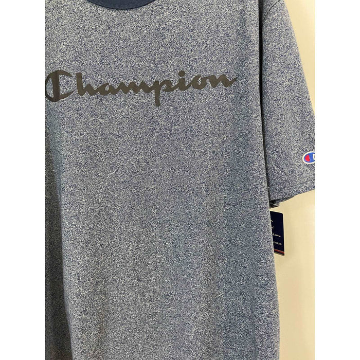 Champion Heather Blue / 2XL "Champion Men's Heritage Heather Blue Short Sleeve T-Shirt 162, Men's"