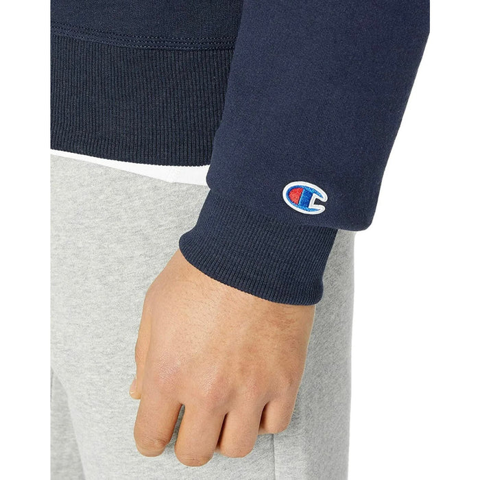 Champion Large / Blue "Champion Powerblend Fleece Pullover, Large Mens"