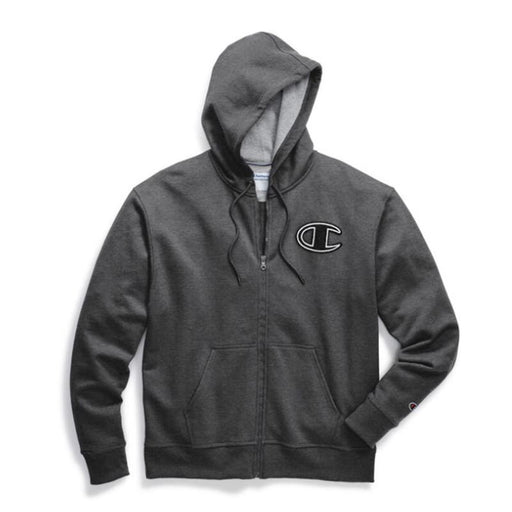 Champion Small / Gray "Champion Men's Hooded Long Sleeve Athletic Hoodie - Small MSS37"