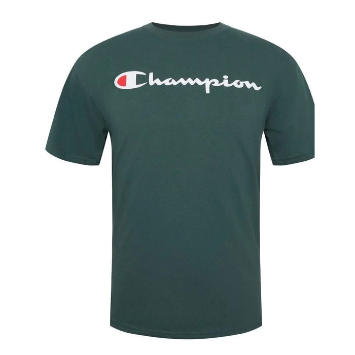 Champion XL / Green "Champion Men's  T-Shirt - Green, Size XL"