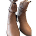 Charles Albert Shoes 10 Charles Albert Women's Western Cowboy Boots Brown Mid-Calf Pull On SZ 10