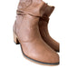 Charles Albert Shoes 10 Charles Albert Women's Western Cowboy Boots Brown Mid-Calf Pull On SZ 10