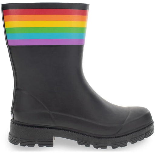 Chooka 11 / black / Rubber "CHOOKA Women's Storm Pride MID Rain Boots, Size 11 US, Rainbow"