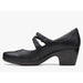 Clark’s 8 / black Clarks Women's Emily Clover Pump Sz 8 - Leather, Stylish Heeled Shoes