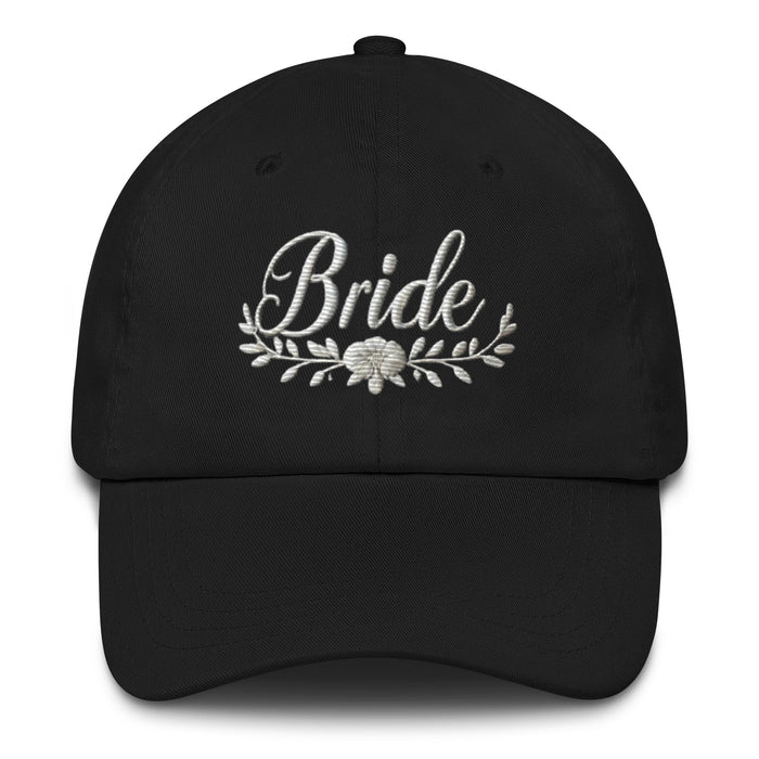 Trendy Bride Dad Hat: Chic Adjustable Low-Profile Design for Every Brides Special Occasion Bridal Gift