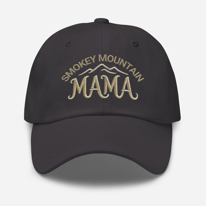 Smokey Mountain Mama Embroidered Dad Hat - Trendy Outdoors Inspired Style