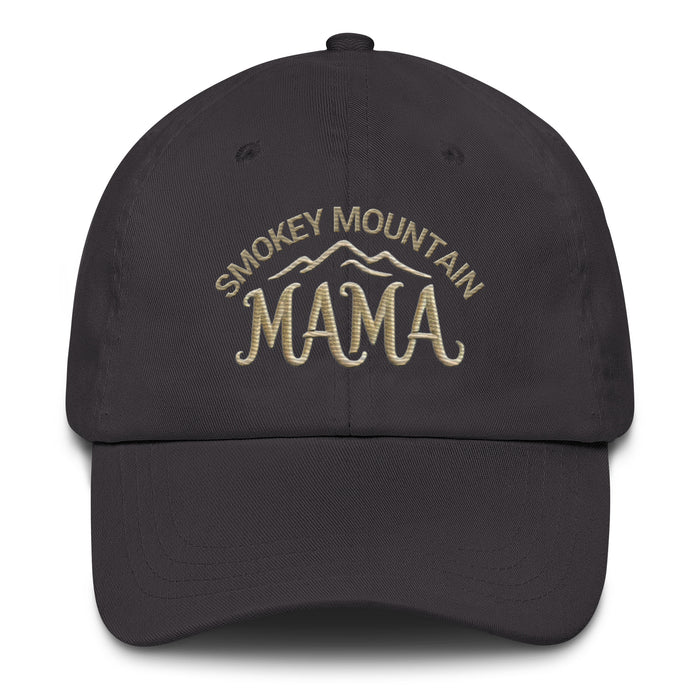 Smokey Mountain Mama Embroidered Dad Hat - Trendy Outdoors Inspired Style