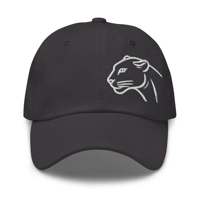 Embroidered Panther Dad Hat, Low Profile Adjustable Cotton Cap Baseball Cap Wildlife Hat Great Gift Idea