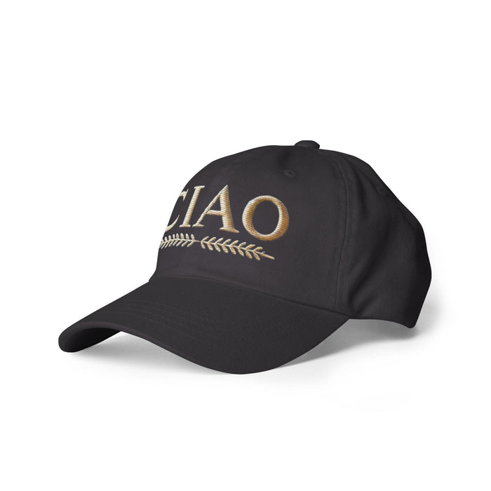 Embroidered Stylish CIAO Classic Dad Hat Womens Hat Destination Hat Travel