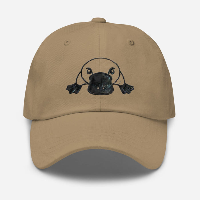 Embroidered Platypus Dad Hat – Low-Profile, Stylish & Comfortable Wildlife Humor Funny Hat