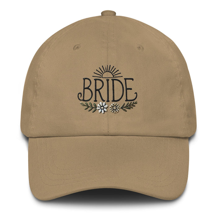 Boho Bride Hippie-Inspired Dad Hat - Effortless Wedding Day Style Bridal Gift Idea