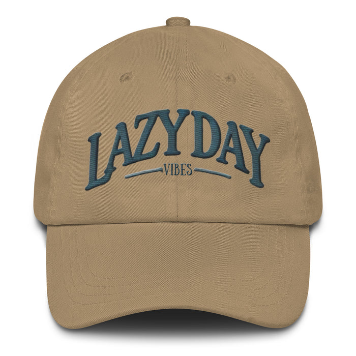 Lazy Day Vibes Embroidered Dad Hat Laid Back Casual Hat Great Gift Idea Homebody Hat