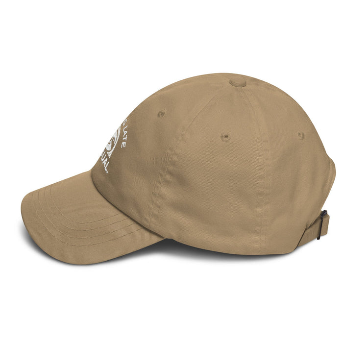 Embroidered "Sloth Running Late as Usual" Dad Hat – Low Profile, Adjustable Strap & Curved Visor