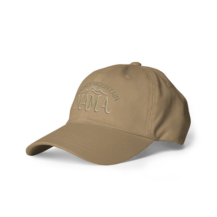 Smokey Mountain Mama Embroidered Dad Hat - Trendy Outdoors Inspired Style