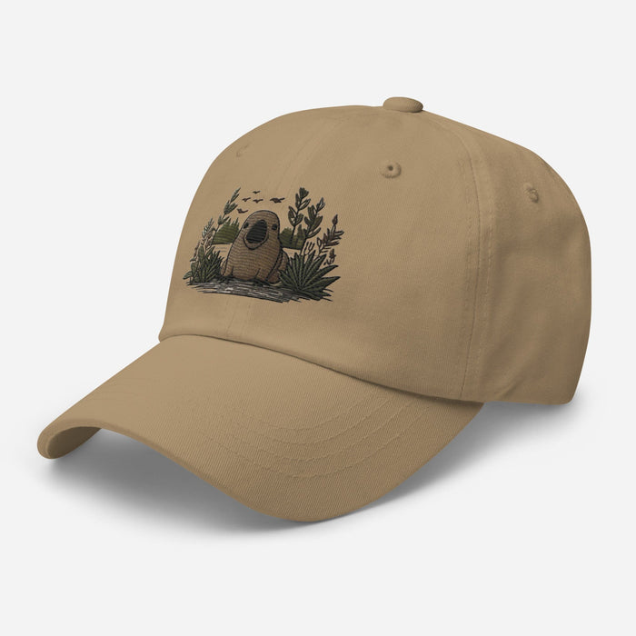 Embroidered Playful Australian Platypus Unique Style Accessory Great Gift Idea Outdoor Adventure Dad hat