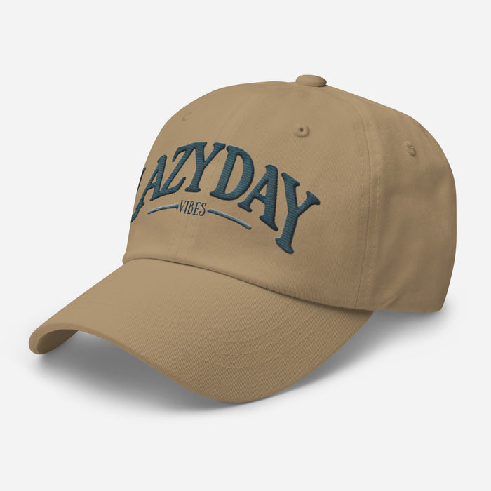 Lazy Day Vibes Embroidered Dad Hat Laid Back Casual Hat Great Gift Idea Homebody Hat