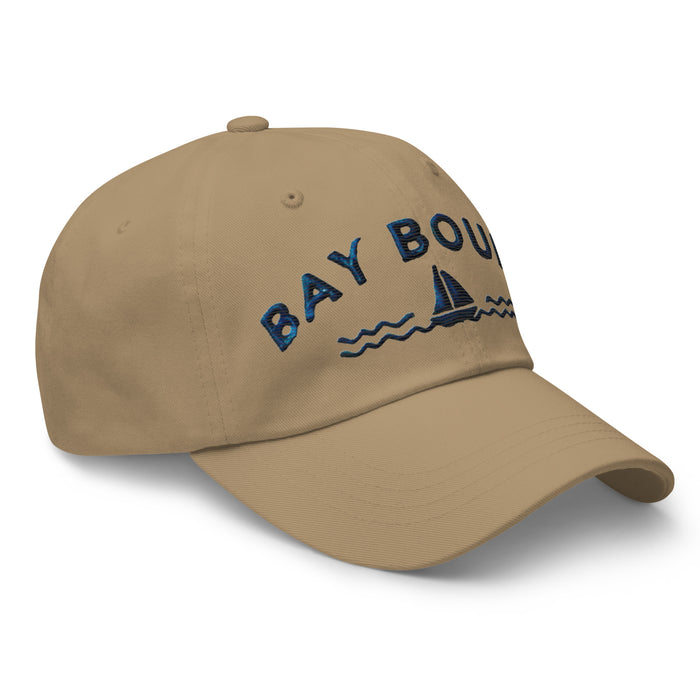 Bay Bound Embroidered Dad Hat - Low Profile, Adjustable Strap, Coastal Style Maryland Hat Chesapeake