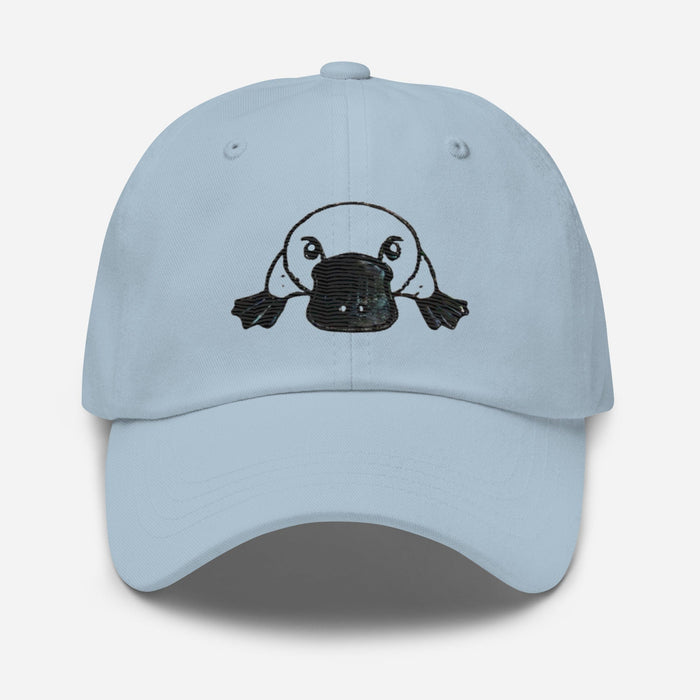 Embroidered Platypus Dad Hat – Low-Profile, Stylish & Comfortable Wildlife Humor Funny Hat